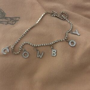 Silver Cowboy Body Belt